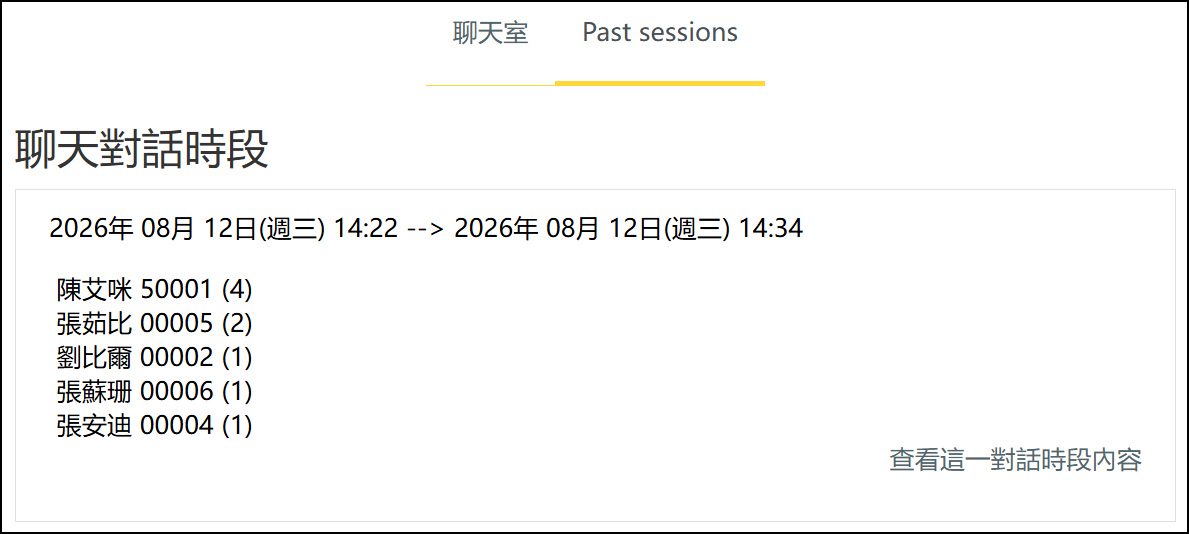 顯示所有互動畫面